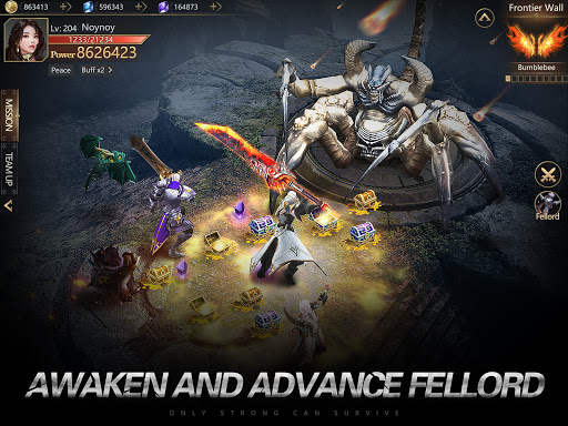 Game of Magic-3D Dark Fantasy MMORPG Mobile Game. screenshot 10