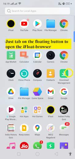iFloat - Background Browser screenshot 3