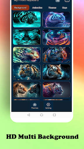 Tiger King Keyboard скриншот 5