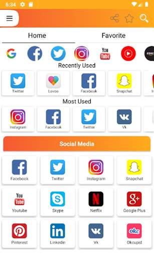 All In One Social Media screenshot 1