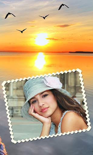 Sunset Photo Frames स्क्रीनशॉट 2