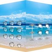 Green Applock Theme Beach 1.0