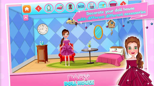 Baby doll house decoration screenshot 3