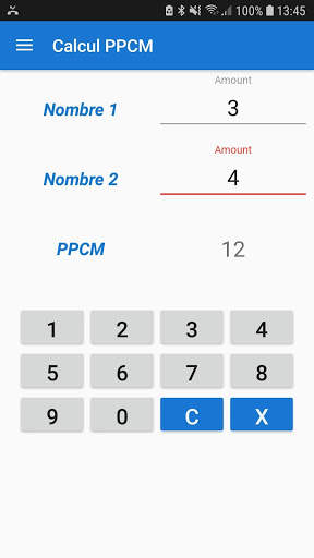 LCM Calculator - Least common multiple screenshot 1