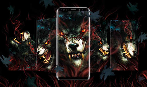 Blood King Wolf Live Wallpapers screenshot 4