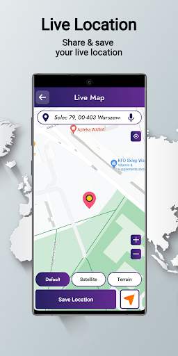 GPS навигатор, карта русский скриншот 6