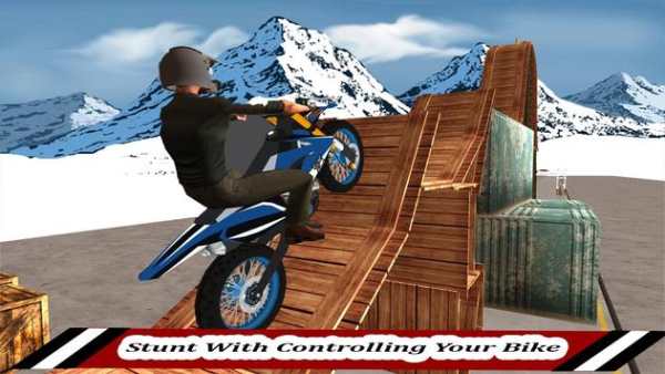 3D Racing on Bike Trial Xtreme : Real Stunt Rider screenshot 4