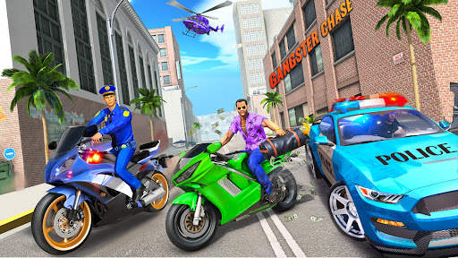 US Police Moto Bike Games screenshot 2