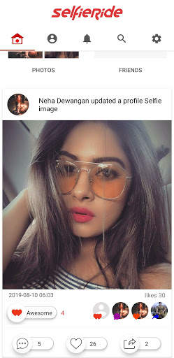 SelfieRide - Short Videos, Photos Sharing App screenshot 7
