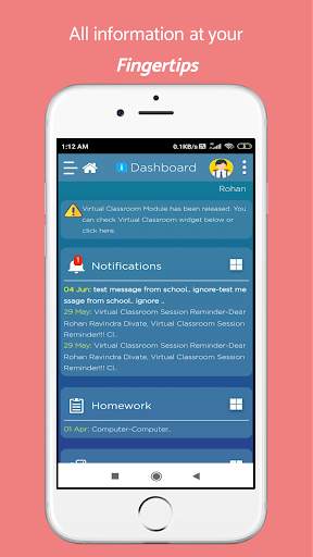Ideal English School Parent App скриншот 2