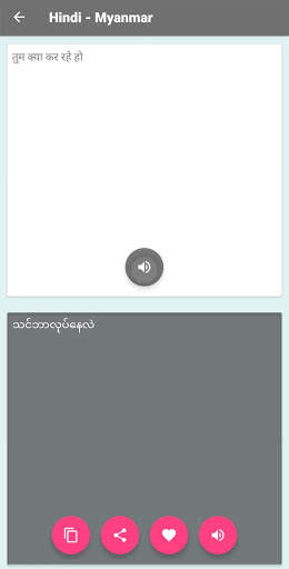 Hindi - Myanmar (Burmese) Translator скриншот 5