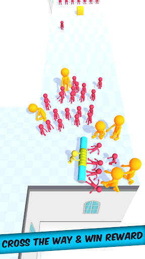 Push Away the Crazy Mob  - 3D Clashes Crowd screenshot 4