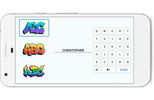 Draw Graffiti - Name Creator screenshot 1