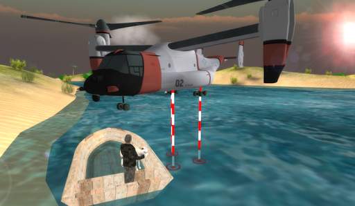 Airplane Helicopter Pilot 3D screenshot 1