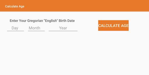 Calculate Your Age "without install app" screenshot 3