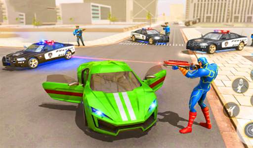 New Iron Rope hero – Vegas Crime City Simulator स्क्रीनशॉट 3