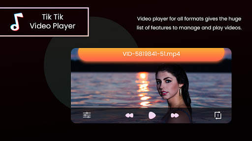 Tik Tik Video Player - SAX Video Player & Music screenshot 2