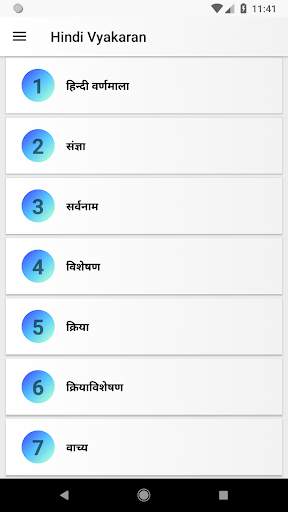 Hindi Vyakaran (Grammar) सम्पू скриншот 2