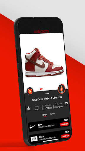 SNKRADDICTED – Sneaker App 1 تصوير الشاشة