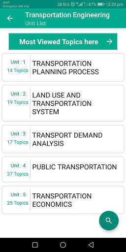 Transportation Engineering скриншот 2