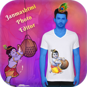 Krishna Photo Frame &amp; Janmashtami Photo Editor icon