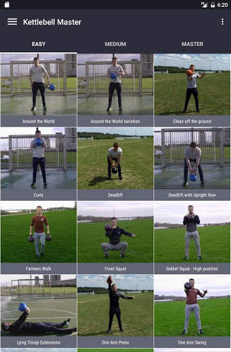 Esercizi con Kettlebell screenshot 8