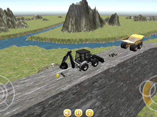 Traktor Digger 3D स्क्रीनशॉट 8