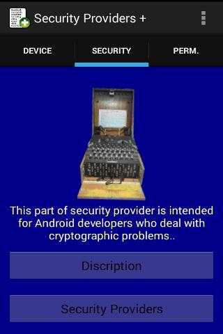 Security Provider plus - Your device internally screenshot 2