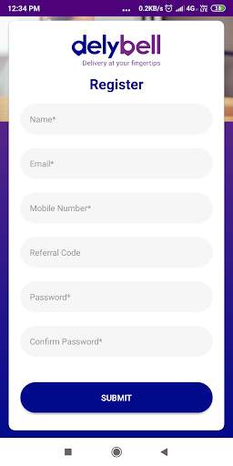 Delybell – Pick up & Delivery screenshot 3