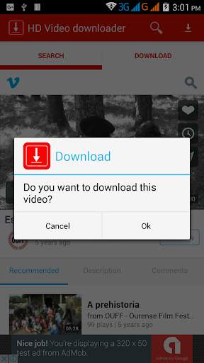 HD Video downloader free screenshot 5