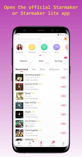 Starmaker Downloader - One click download screenshot 1
