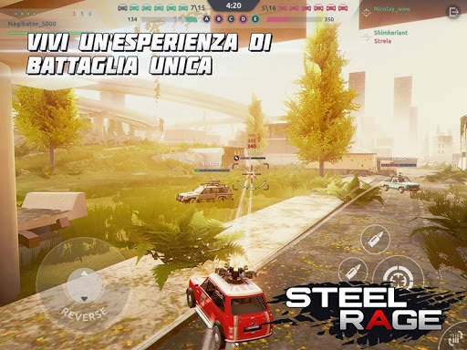 Steel Rage: Mech Cars PvP War screenshot 10