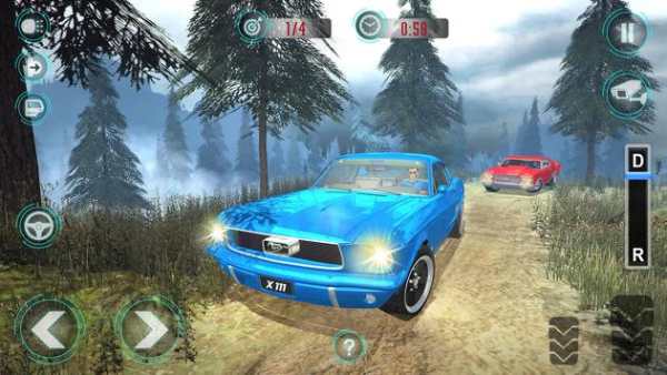 Offroad Real Classic American Muscle Car Sim 2018 screenshot 6
