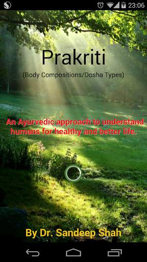 Prakriti Analysis (Body Type) скриншот 1