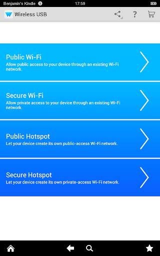 Wireless USB et Tethering screenshot 4