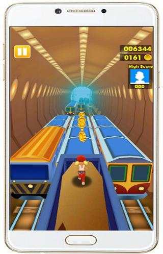 Subway Train Rush Juliya 3D 2020 screenshot 4