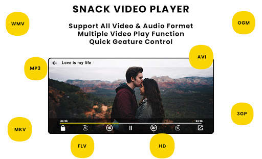 Snake Video Player : 4k Video Player screenshot 4