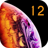 Wallpaper iOS 12 Lockscreen HD icon