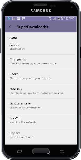 SuperDownloader | Downloading from instagram screenshot 3