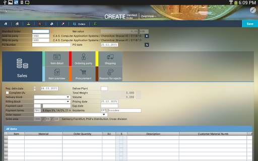 Liquid UI Client for SAP screenshot 17
