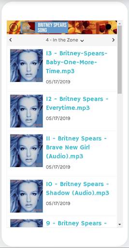 Britney Spears Song screenshot 4