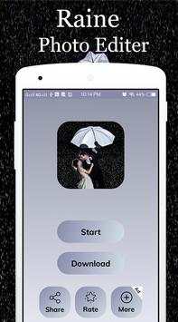 Rain Photo Frame Editer 2 تصوير الشاشة