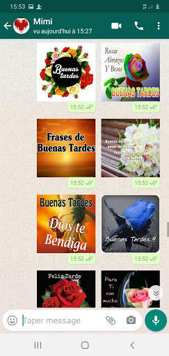Stickers de saludos con Frases para WhatsApp screenshot 2