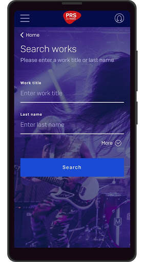 PRS for Music screenshot 2