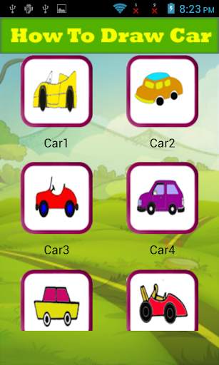 How To Draw Car Step By Step स्क्रीनशॉट 5