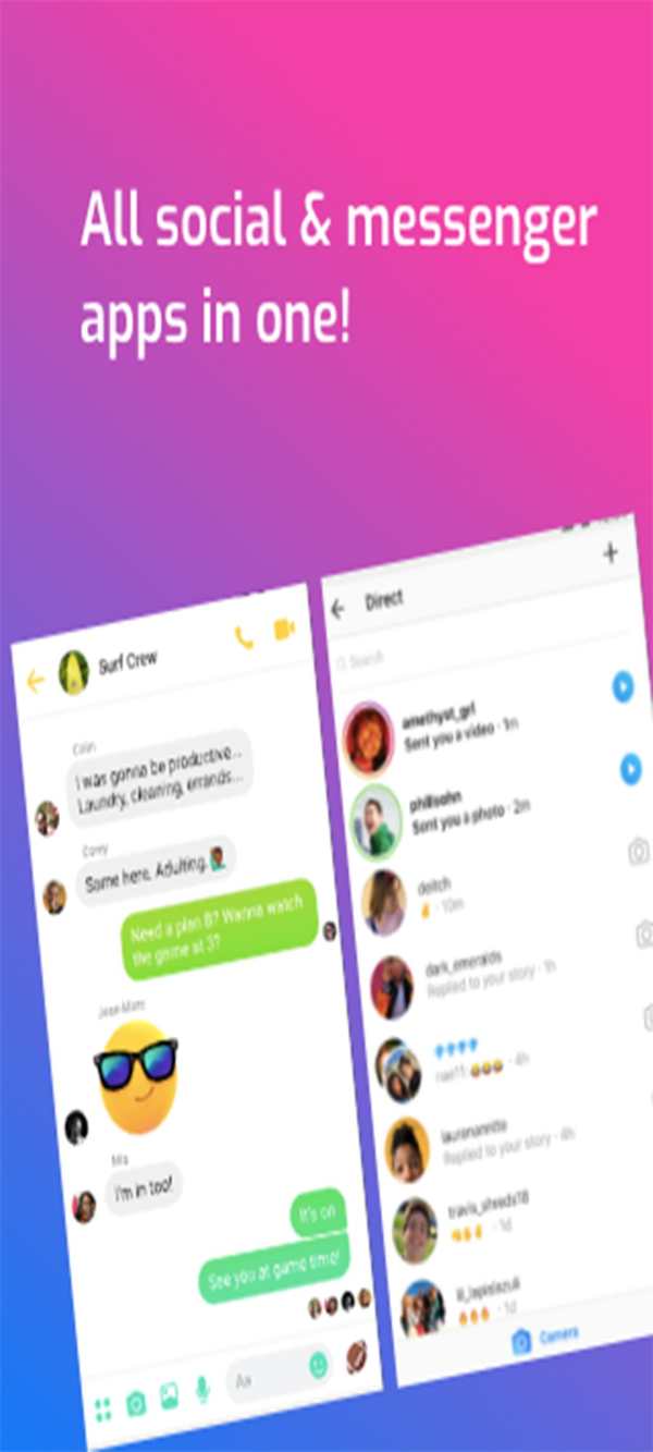 Messenger for Lite Messages screenshot 1