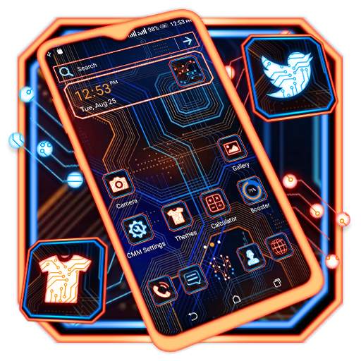 Circuit Design Launcher Theme 1.0.3