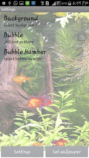 Aquarium Live Wallpaper screenshot 4