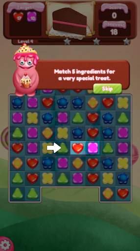Crush Frozen Candy : Match 3 Puzzle Game screenshot 3