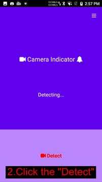 Camera Working Indicator screenshot 2